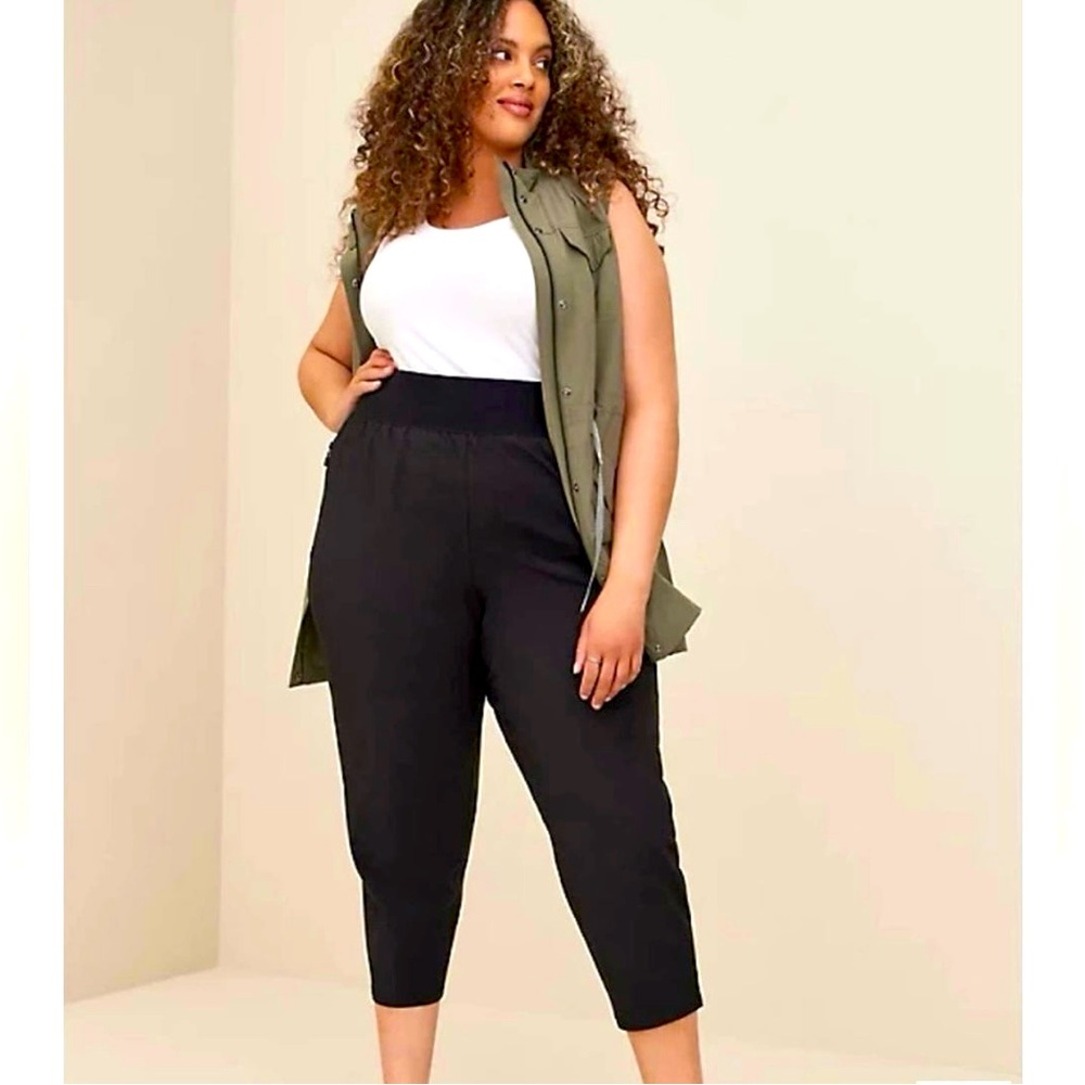 Torrid Black Happy Camper Pant Size 2X
